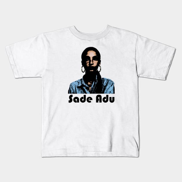 Sade Adu Kids T-Shirt by Verge of Puberty